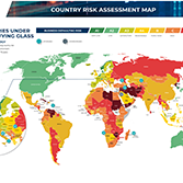 Mapa procene rizika po državama za Q4-2023